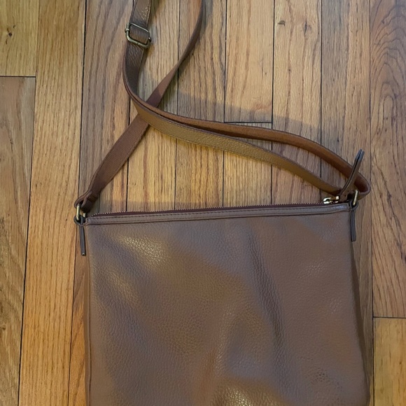 Fossil Pebble Leather Crossbody - Picture 3 of 5